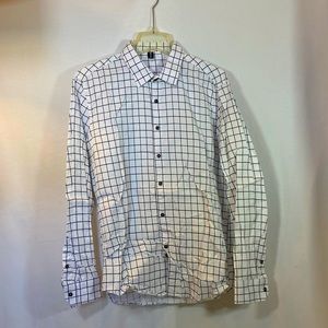 Men’s Brand Checkered Patterned Shirt